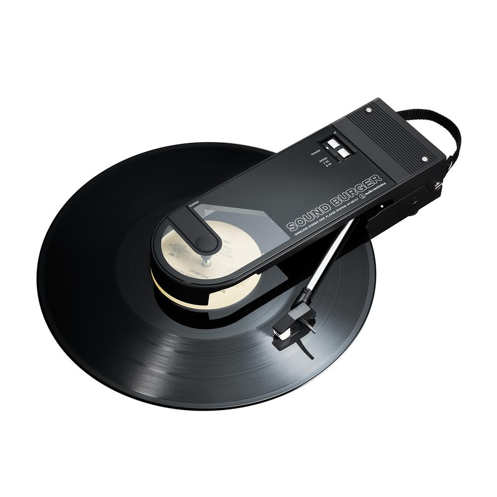 Tornamesa Portátil Sound Burger AT-SB727-BK AUDIO TECHNICA