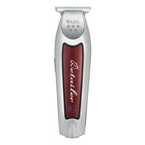Máquina Wahl  Cordless Detailer Li inalámbrica ideal para dibujos y delineados silver