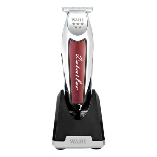 Máquina Wahl  Cordless Detailer Li inalámbrica ideal para dibujos y delineados silver
