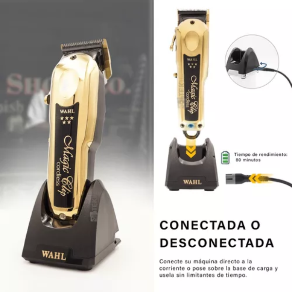 Máquina Wahl Magiclip inalámbrica 5 Star Gold