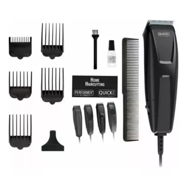 Máquina Wahl  Quick Cut Kit Para Corte de Cabello con Accesorios Negra
