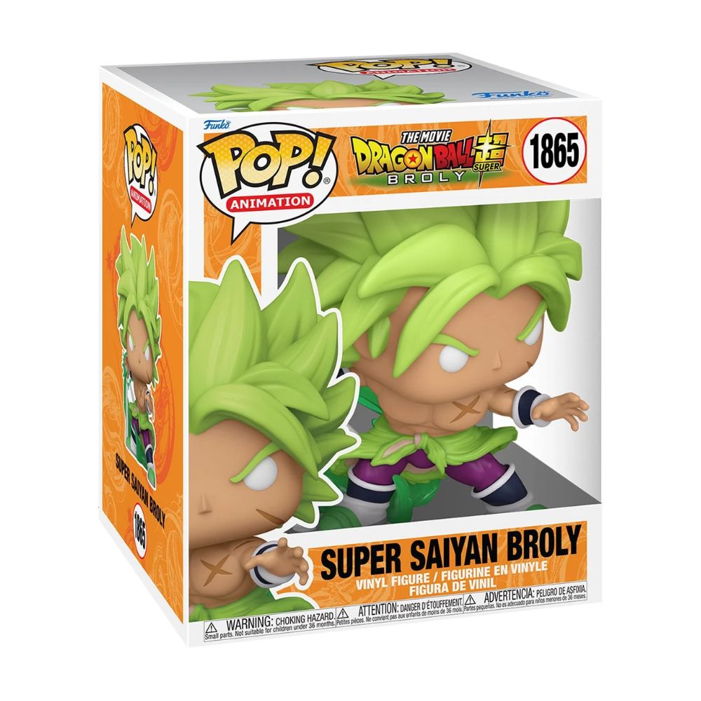 Dragon Ball Super: Broly Super Saiyan Broly Super 6 3/4-Inch Funko Pop! Vinyl Figure #1865