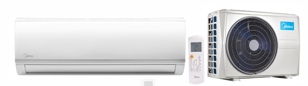 Minisplit Midea Xtreme Save Inverter (3 Ton, 220V, Frío y Calor).
