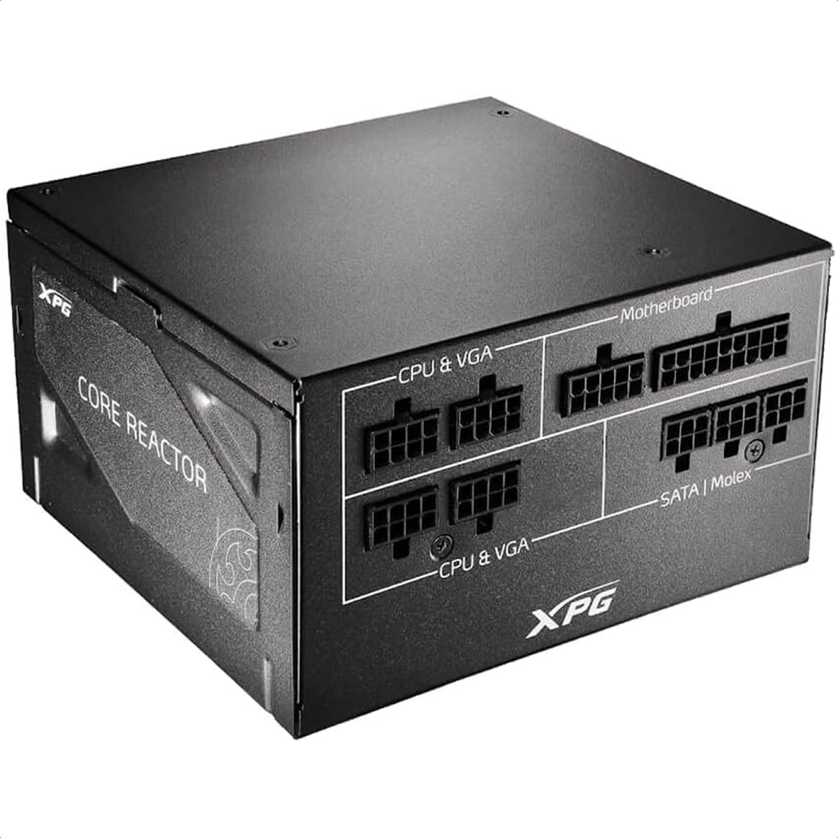 Fuente De Poder XPG CORE REACTOR 650W 80 Plus Gold Modular COREREACTOR650G-BKCUS
