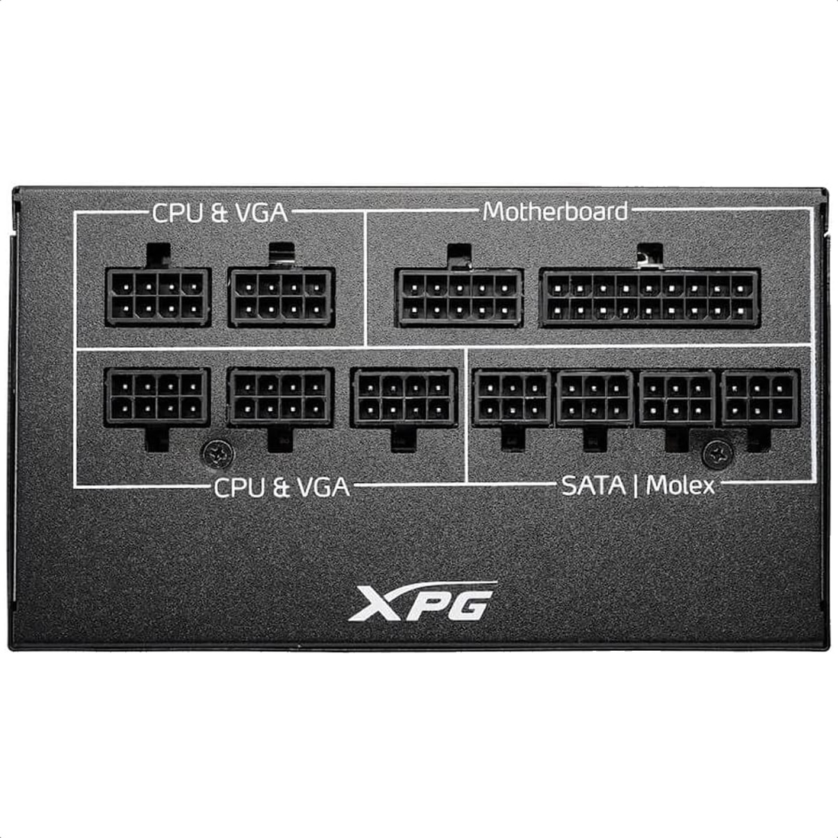 Fuente De Poder XPG CORE REACTOR 650W 80 Plus Gold Modular COREREACTOR650G-BKCUS