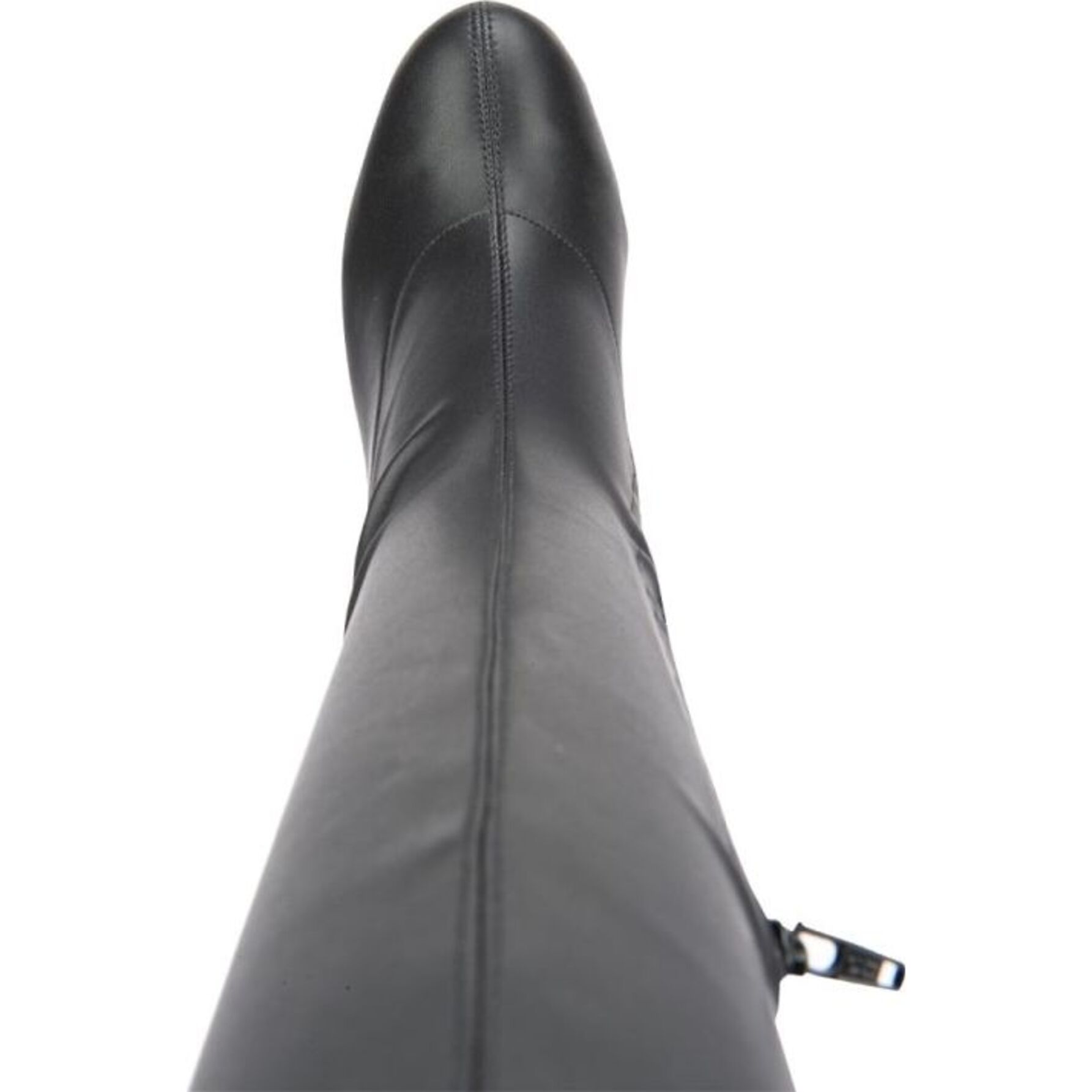 Botas para mujer, altas, stretch, con tacón alto y cierre, acabado napa, marca Sao Paulo, color negro, mod. 1179332