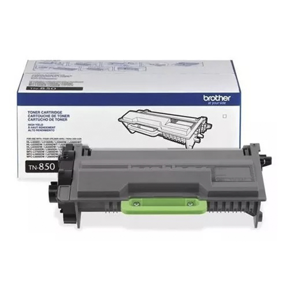 TONER BROTHER TN-850 NEGRO 8000 PAGINAS MFC-L5700DW,MFC-L5800DW,HL-L5200DW 