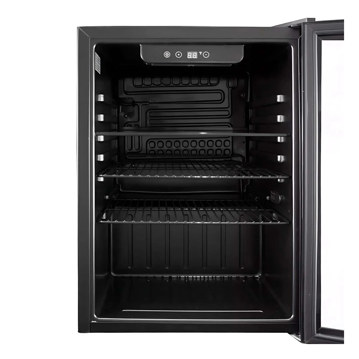 Frigobar Shtark 2.4 Pies Cúbicos con Puerta de Vidrio SHTBC01