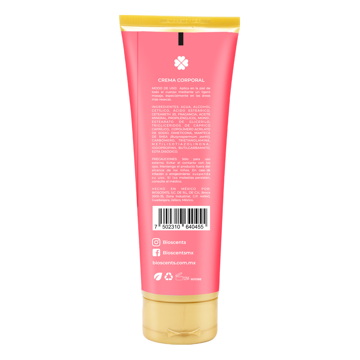 Body Cream Watermelon Vibes Pleasures Bioscents 220ml