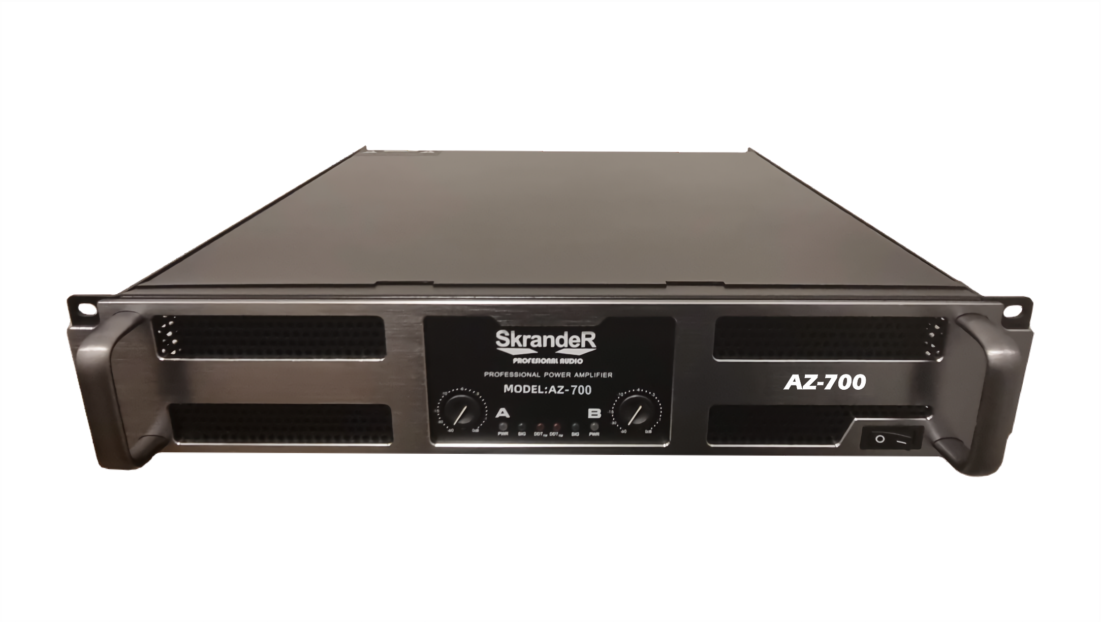 Amplificador Profesional Skrander Az-700 2 Canales 700wx2.
