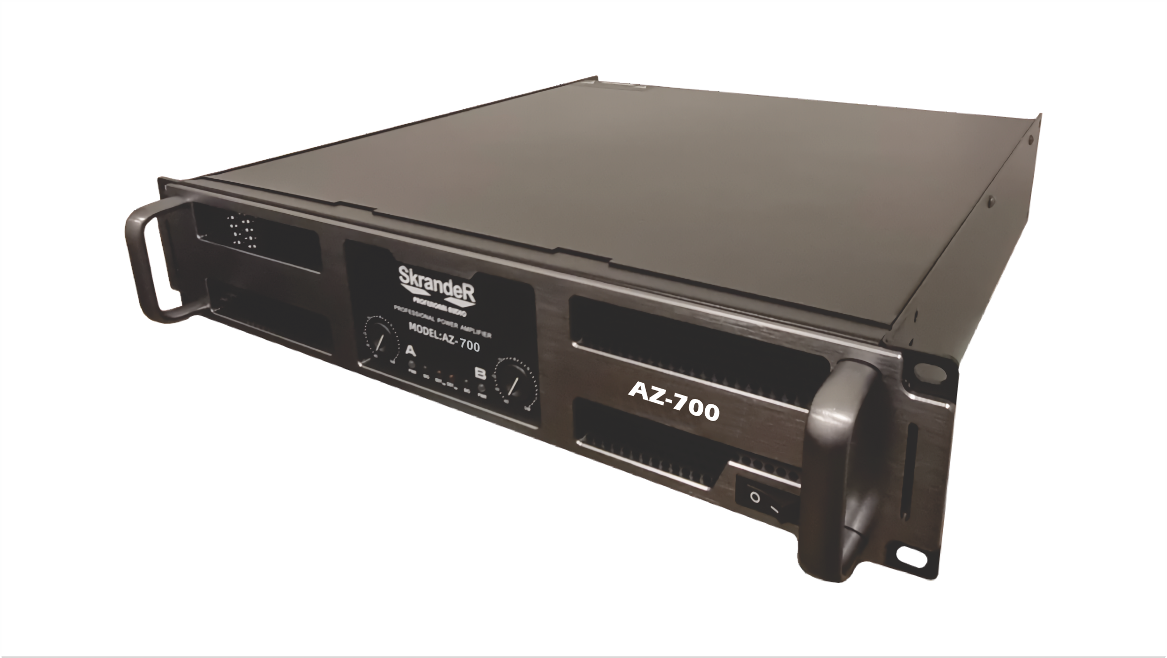 Amplificador Profesional Skrander Az-700 2 Canales 700wx2.