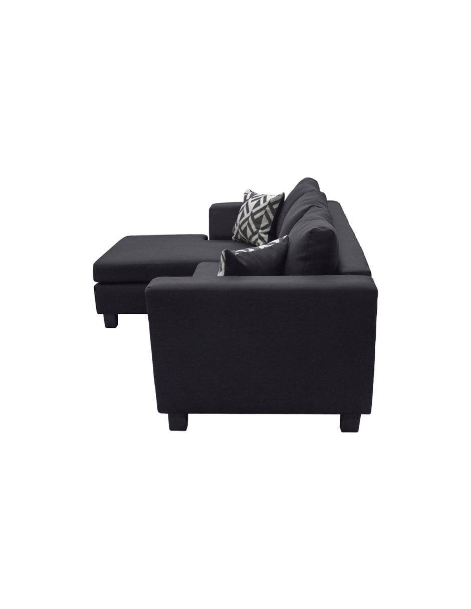 Sala Modular Esquinera Caprice , Negro