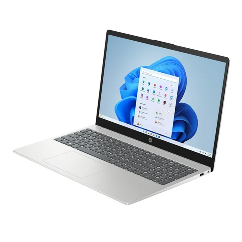 LAPTOP HP CORE I5 1235U 256GB SSD 8GB DDR4 15.6" FHD TEC/ING W11H PLATA 15-FD0095WM A2BZ9UA