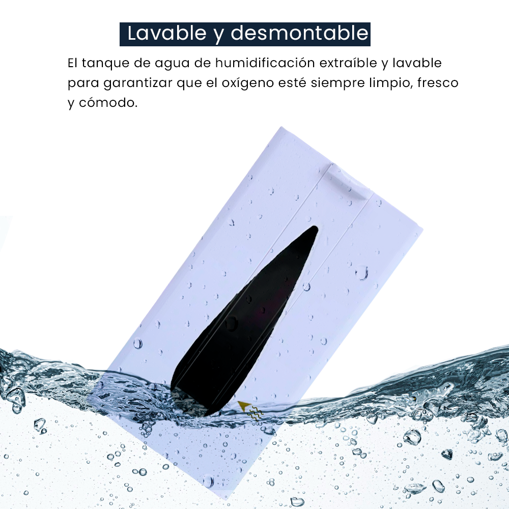 Vaso Humidificador Borboteador Concentrador Dedakj De-1lw