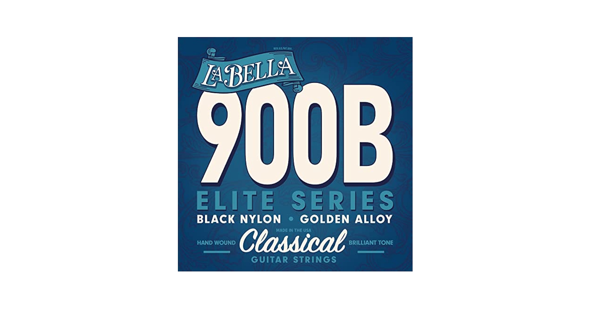 Cuerdas para Guitarra Clásica La Bella 900B Elite – Tensión Media