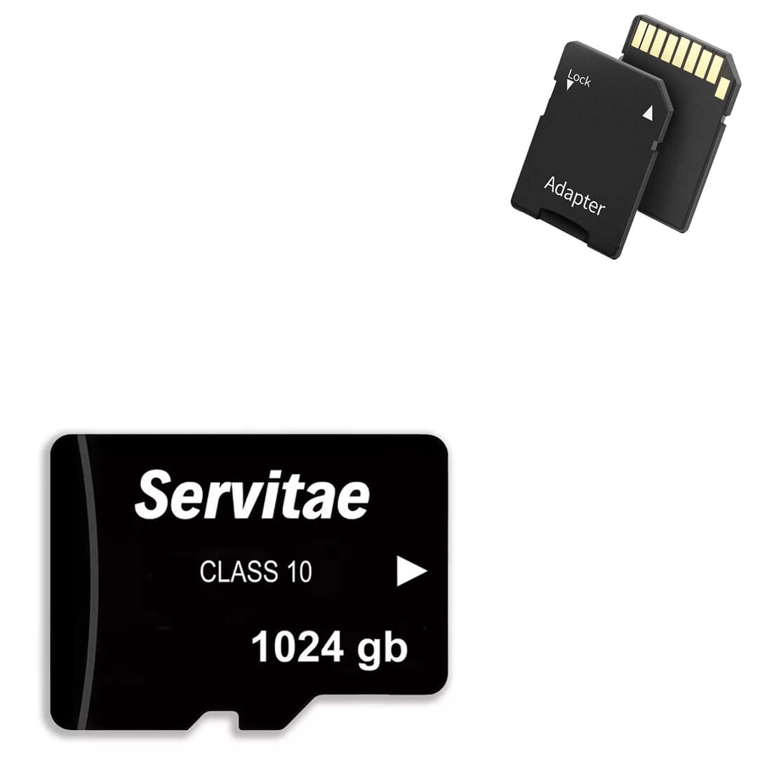 Memoria Micro Tf 1tb Servitae 1 Tera Con Adaptador Servitae