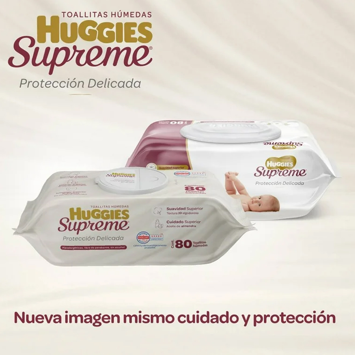 Huggies Supreme Toallitas Humedas Para Bebé 480 Piezas