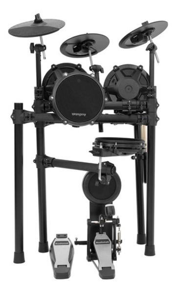 Bateria Electrica Electronica Digital Set 9 Piezas Pedales Audiotek