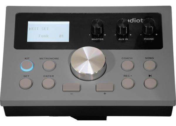 Bateria Electrica Electronica Digital Set 9 Piezas Pedales Audiotek