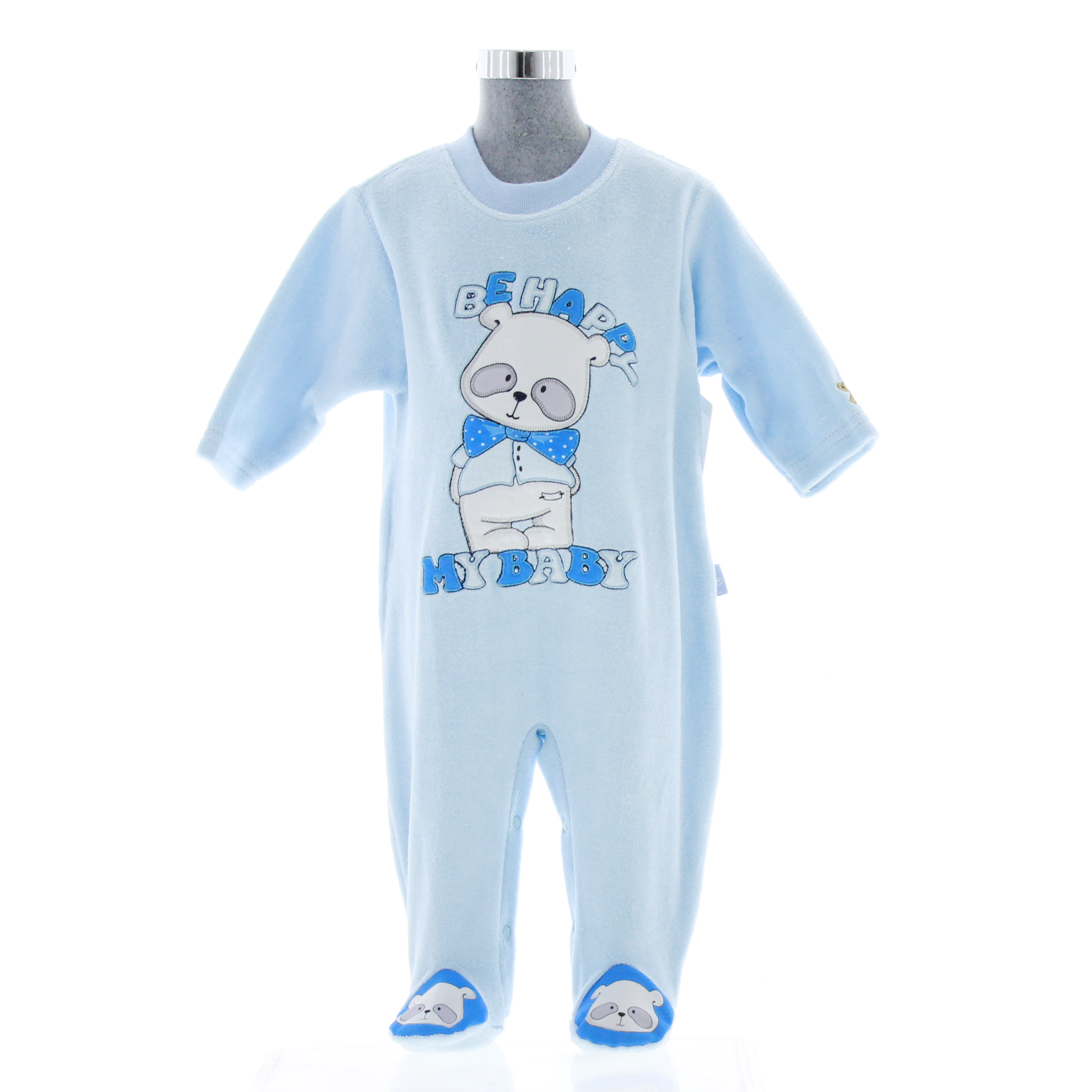 Mameluco para Bebé color Azul 3910 0 a 10 meses. 