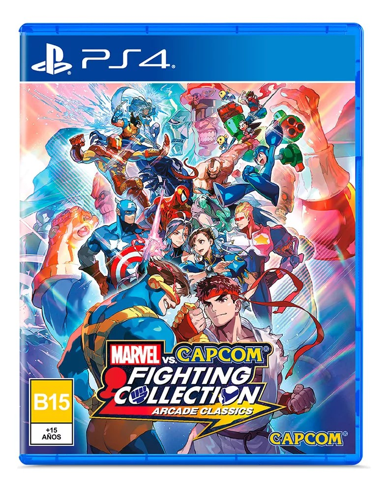 Marvel vs Capcom Fighting Collection Arcade Classics PS4 (Incluye Comic ...