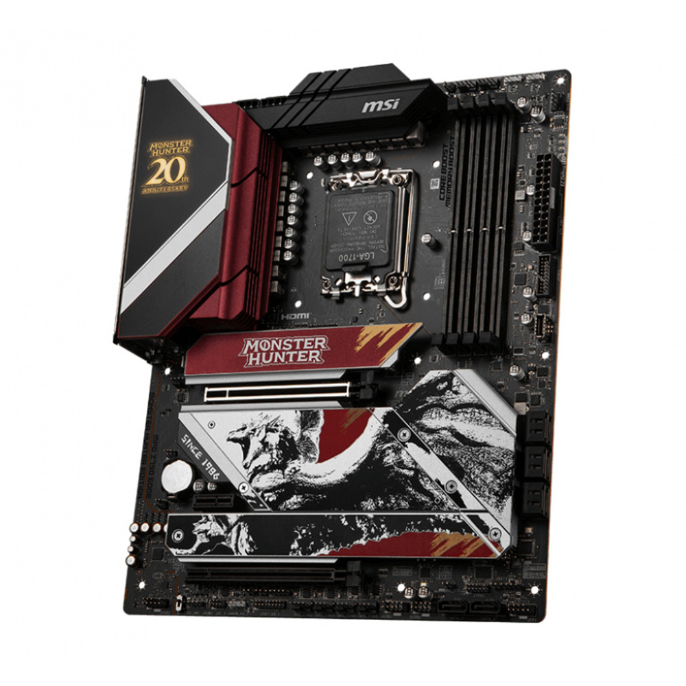 MB MSI Z790 EDGE MONSTER HUNTER EDITION INTEL 14VA LGA1700 256GB ATX DP HDMI USB-C MPG Z790 EDGE MONSTER HUNTER EDITION 
