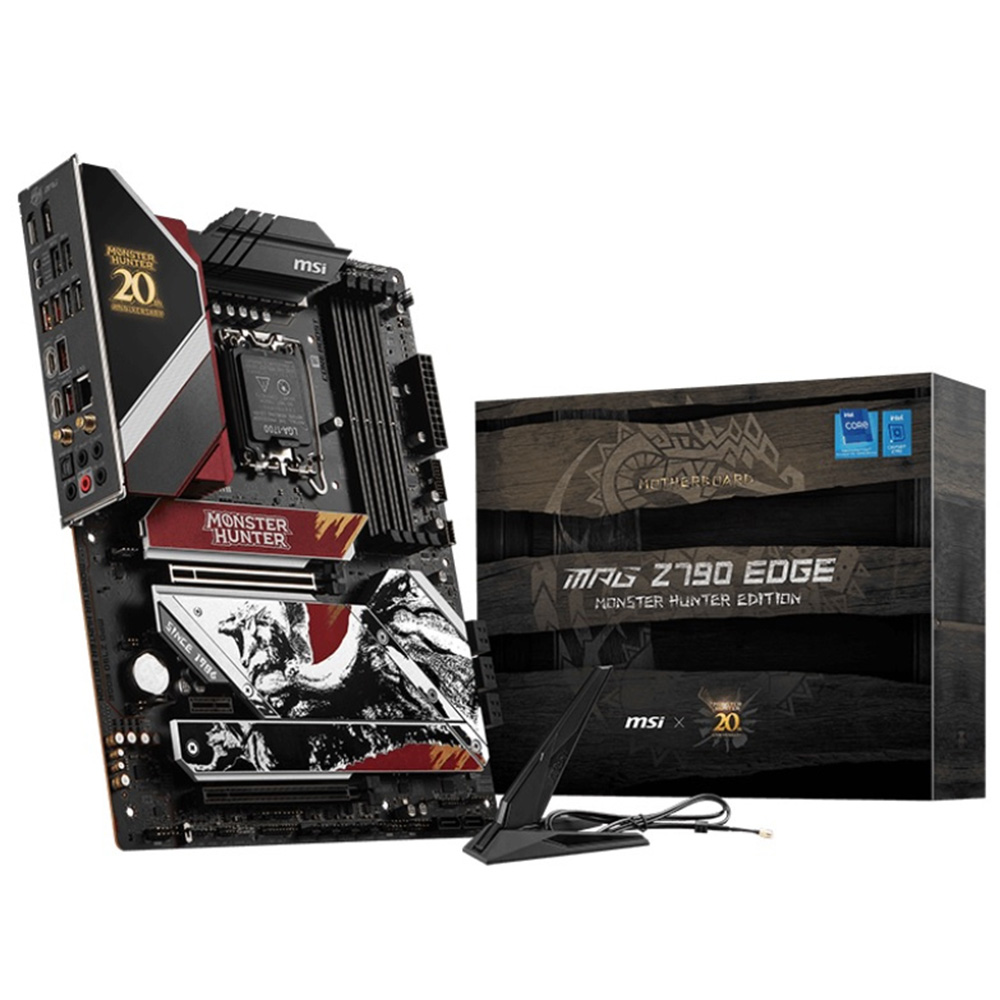 MB MSI Z790 EDGE MONSTER HUNTER EDITION INTEL 14VA LGA1700 256GB ATX DP HDMI USB-C MPG Z790 EDGE MONSTER HUNTER EDITION 