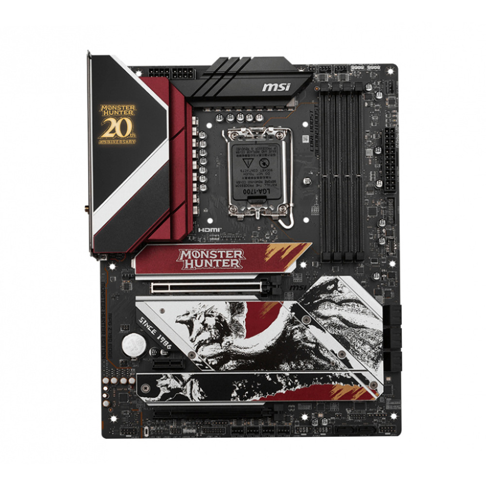 MB MSI Z790 EDGE MONSTER HUNTER EDITION INTEL 14VA LGA1700 256GB ATX DP HDMI USB-C MPG Z790 EDGE MONSTER HUNTER EDITION 
