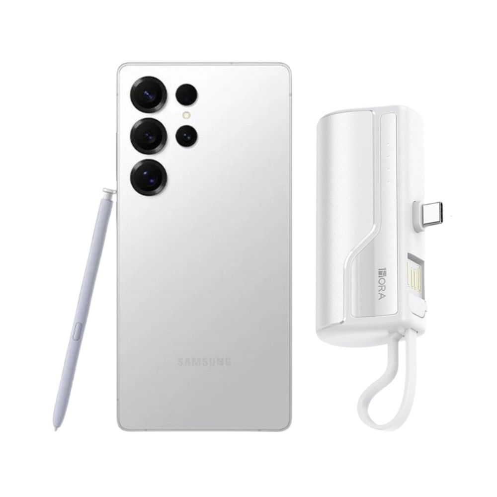 Galaxy S25 Ultra 256GB Plata Nuevo + Mini Power Bank