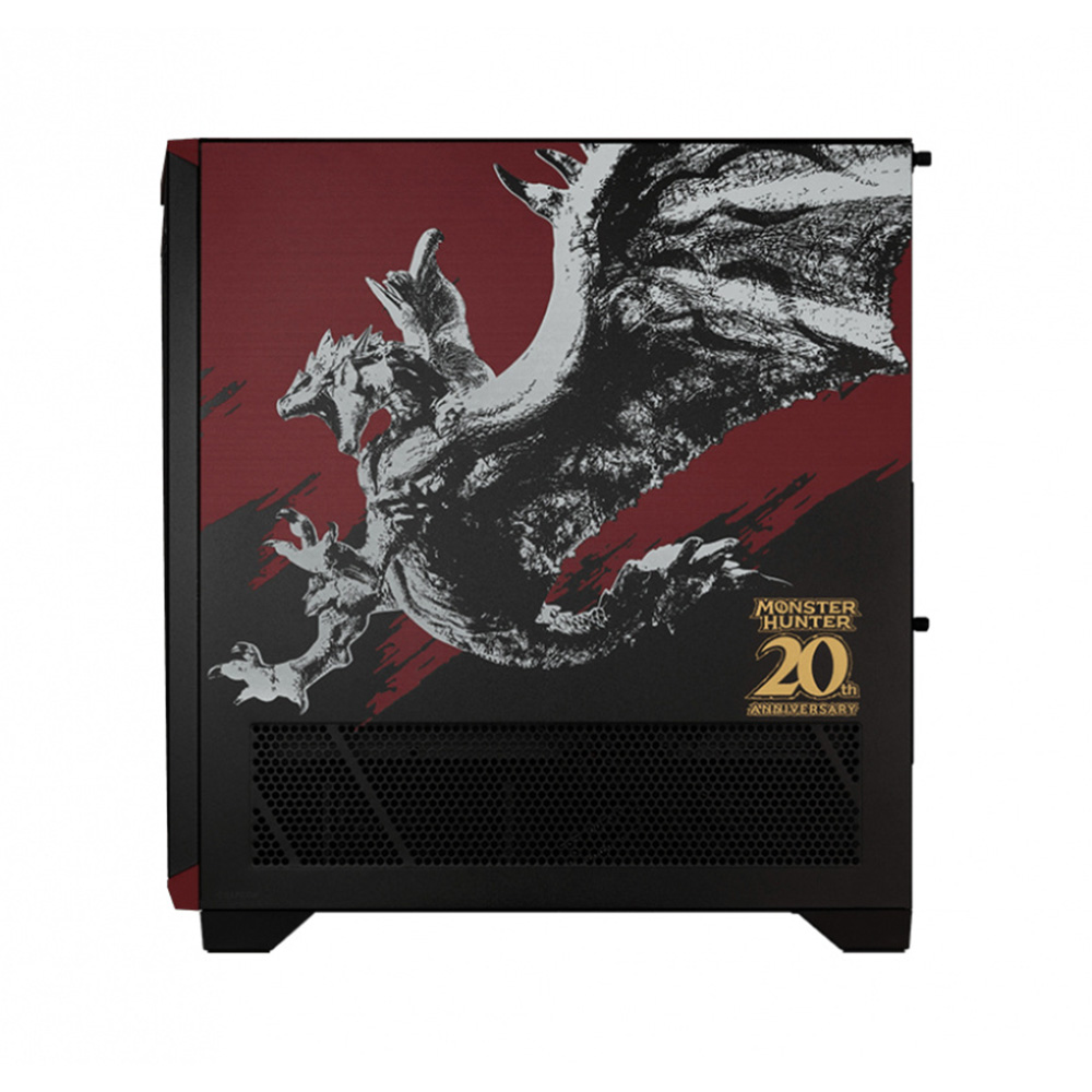 GABINETE MSI GUNGNIR 300 MONSTER HUNTER EDITION NEGRO ARGB E-ATX 4VENT USB-C C/TEMPLADO S/FUENTE MPG GUNGNIR 300 MONSTER HUNTER EDITION