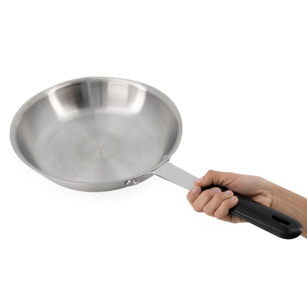 Moven Sartén De Acero Inoxidable de 26 cm con Mango De Neopreno