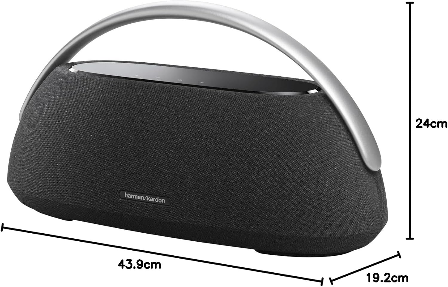 Bocina Inalambrica Negra Harman Kardon Go+Play Altavoz Parlante Portatil Bluetooth 