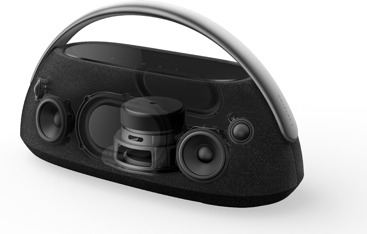 Bocina Inalambrica Negra Harman Kardon Go+Play Altavoz Parlante Portatil Bluetooth 