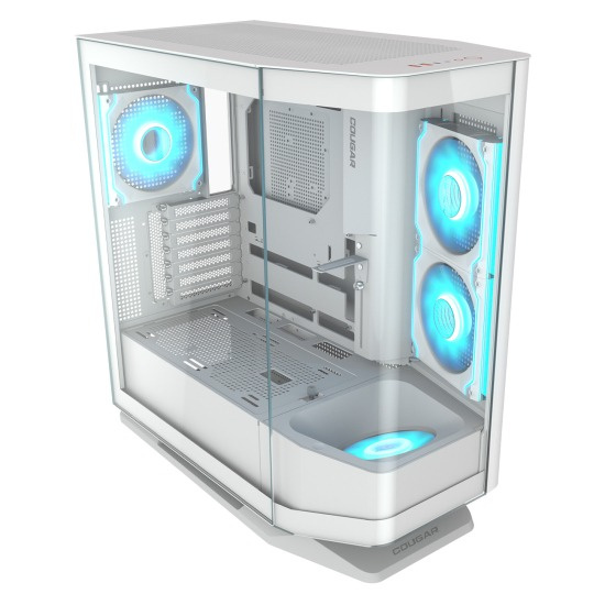 GABINETE COUGAR FV270 RGB BLANCO E-ATX S/FUENTE CRISTAL 3858M60.0006