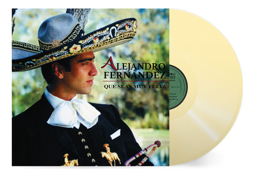 Alejandro Fernandez Que Seas Muy Feliz Yellow Lp Vinyl