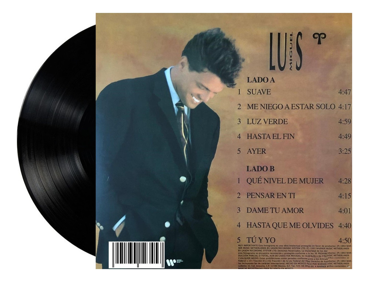 Luis Miguel Aries Lp Vinyl