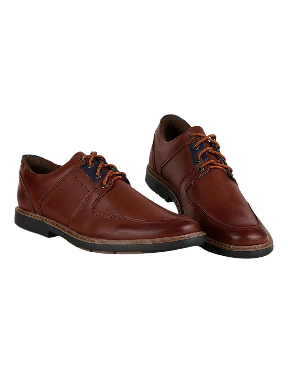 Zapato Hombre Oxford Casual Oxford Café
