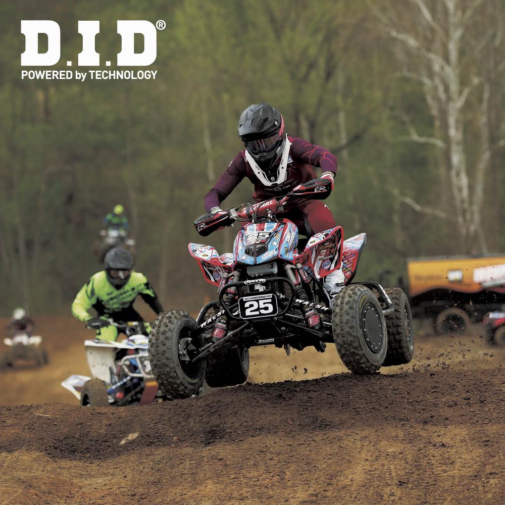 Cadena para moto 520ATV X 104 L Dorada Especial Oil ring DID