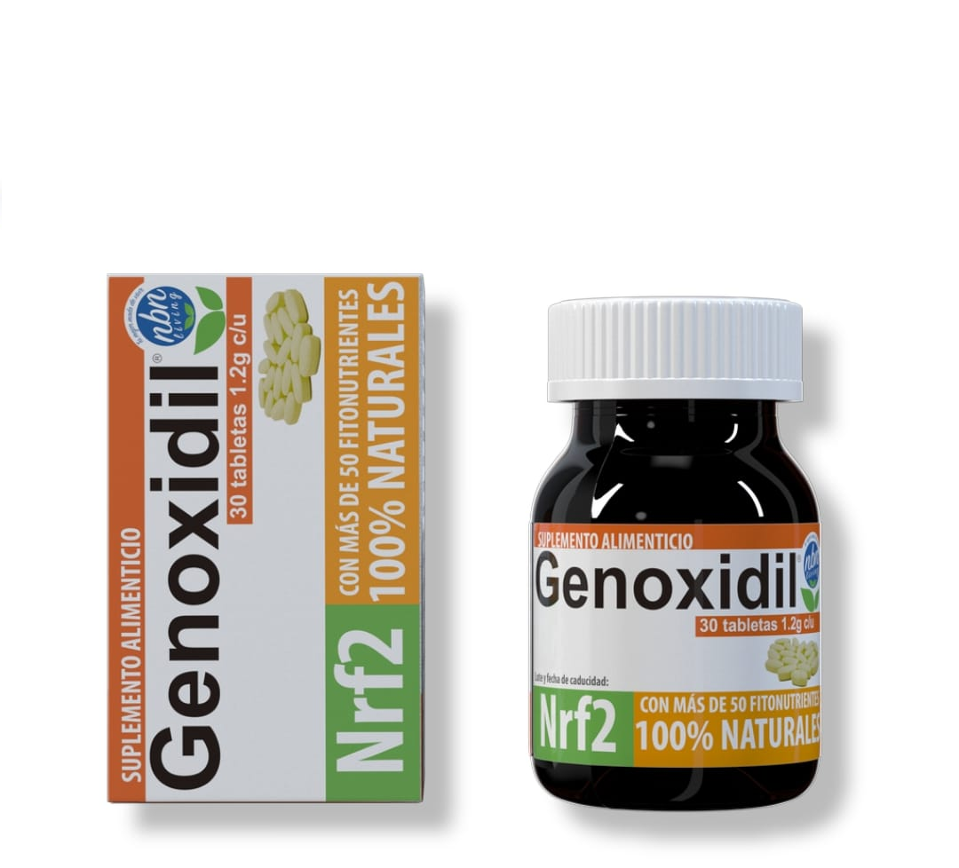 Genoxidil Multinutrientes Naturales Nrf2 30 Comprimidos Nbn Living