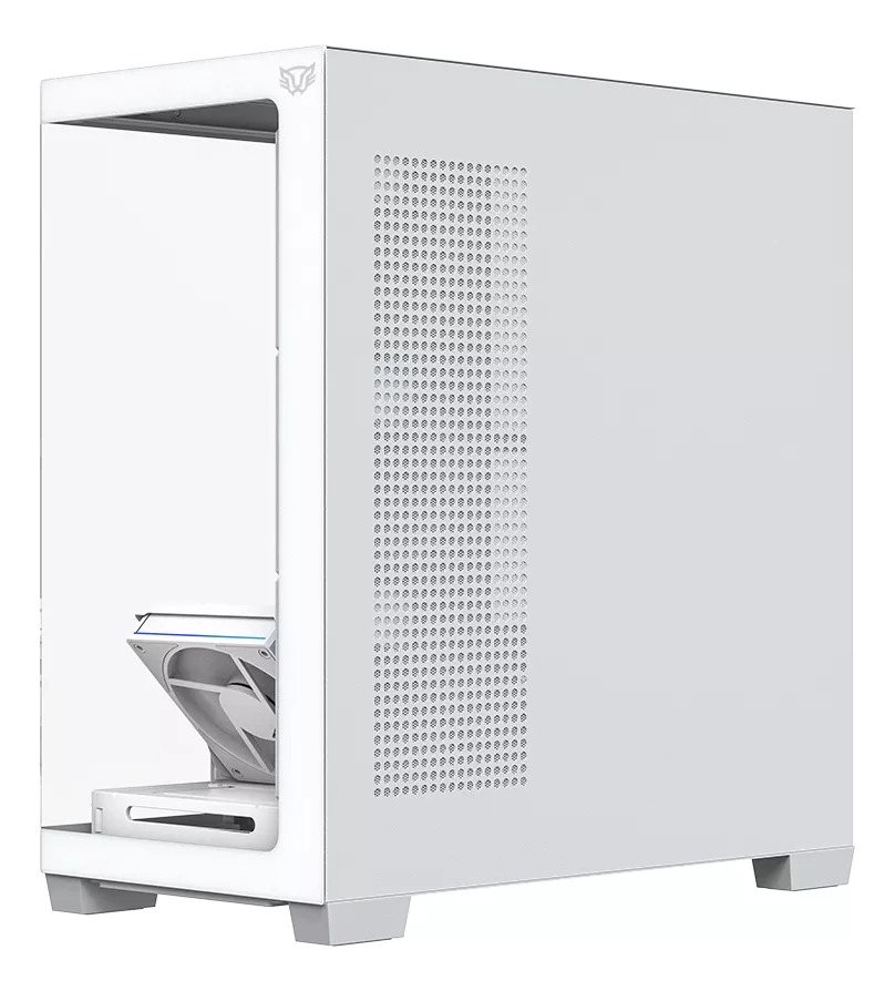 GABINETE BALAM RUSH TANK POLAR 7900 BLANCO ATX 5VENT ARGB USB-C CRISTAL S/FUENTE BR-941488