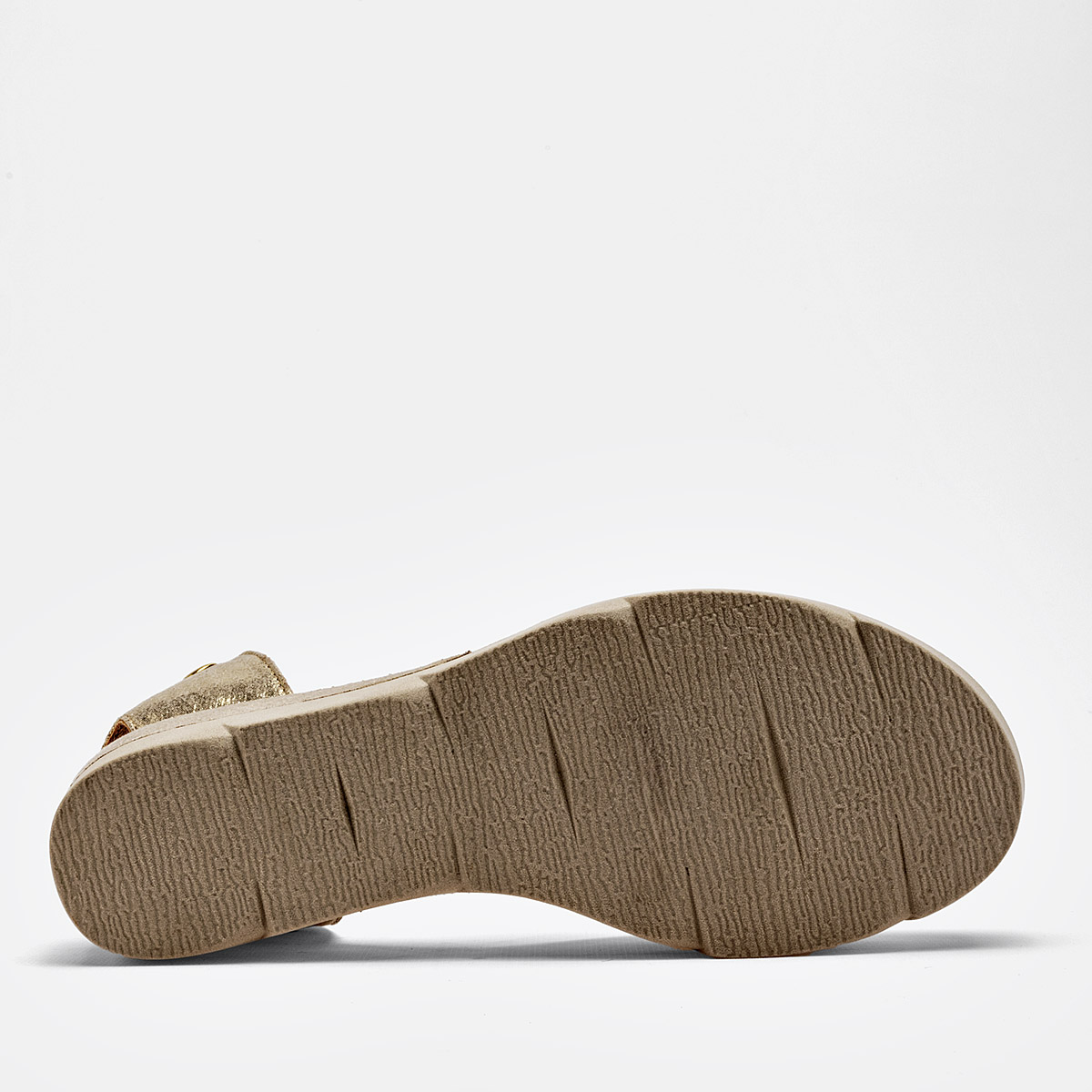 SANDALIA PLATAFORMA 4 CM ORO ROSA PARA MUJER COLOR ORO 20045