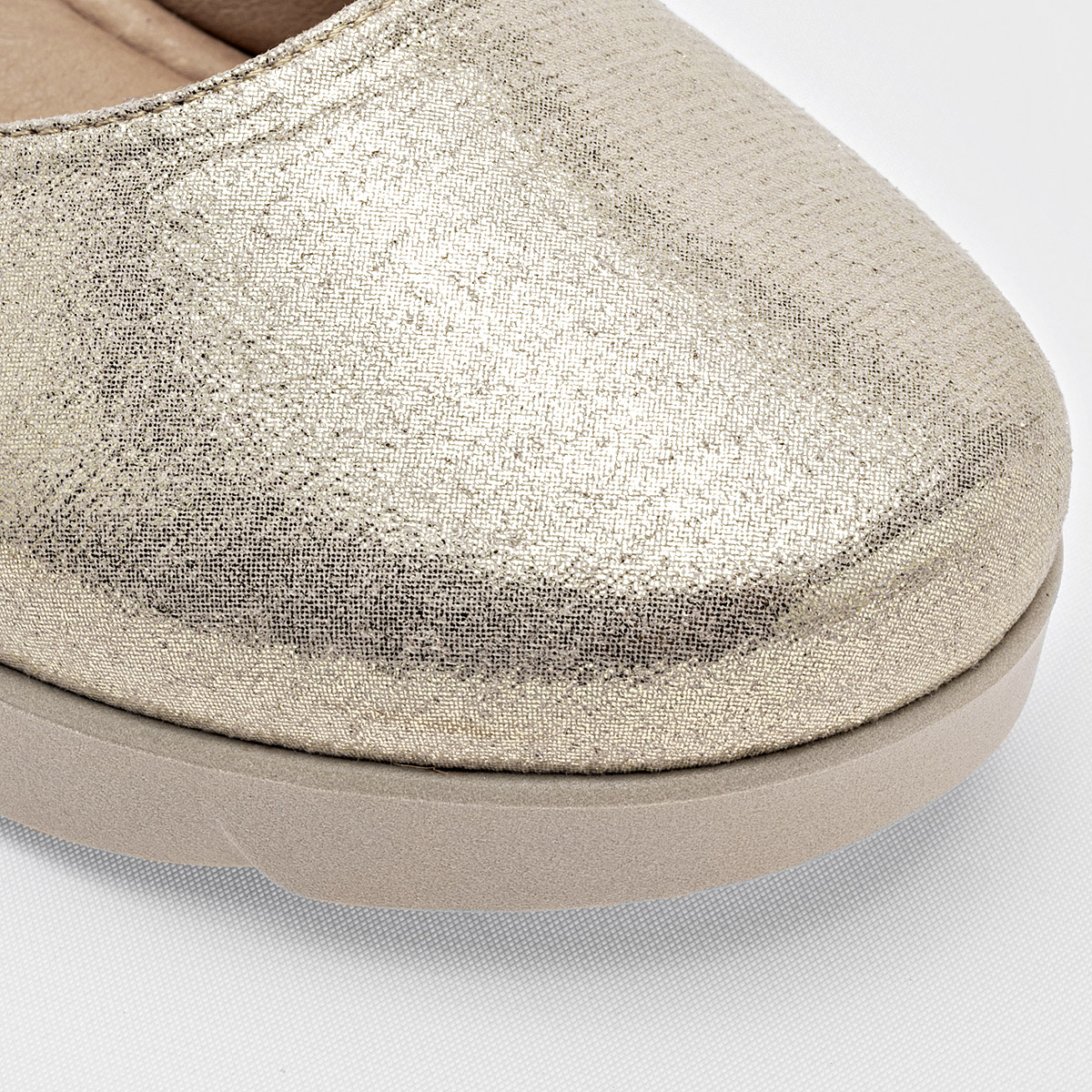 SANDALIA PLATAFORMA 4 CM ORO ROSA PARA MUJER COLOR ORO 20045
