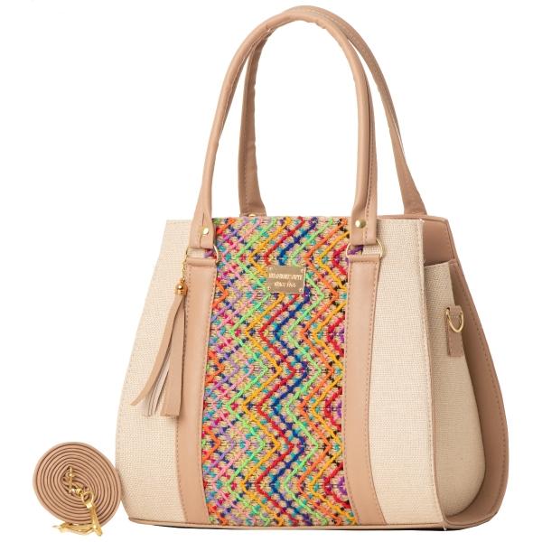Bolsa Yute De Mujer FANA Fauna Color Maquillaje Original Es Para Ti, M3990!!