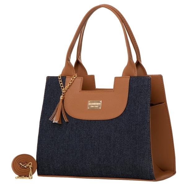 Bolsa Mezclilla De Mujer FANA Hera Color Mezclilla 3 Preciosa Véndela, M4008!!