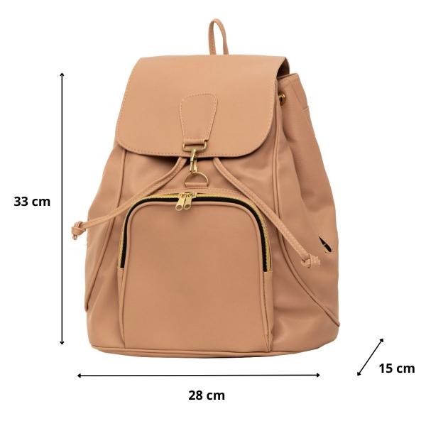 Mochila De Mujer FANA Jezabel Color Maquillaje Hermosa Oferta, M4044!!