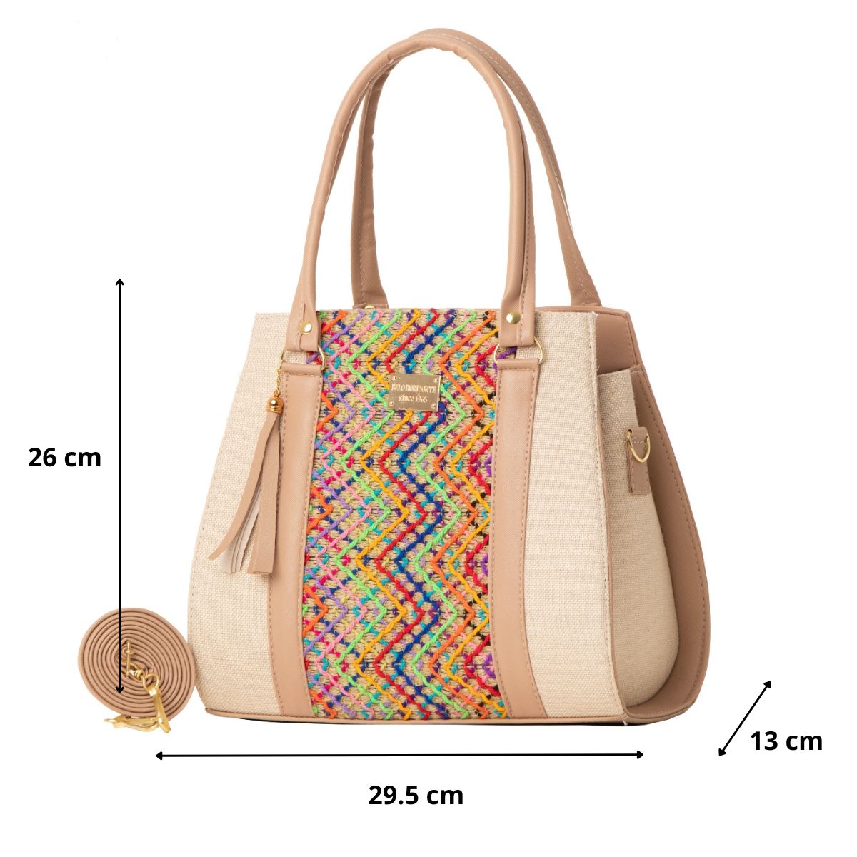 Bolsa Yute De Mujer FANA Fauna Color Maquillaje Original Es Para Ti, M3990!!