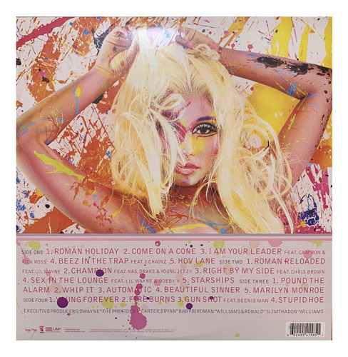 Nicki Minaj Pink Friday Roman Reloaded Importado 2 Lp Vinyl 