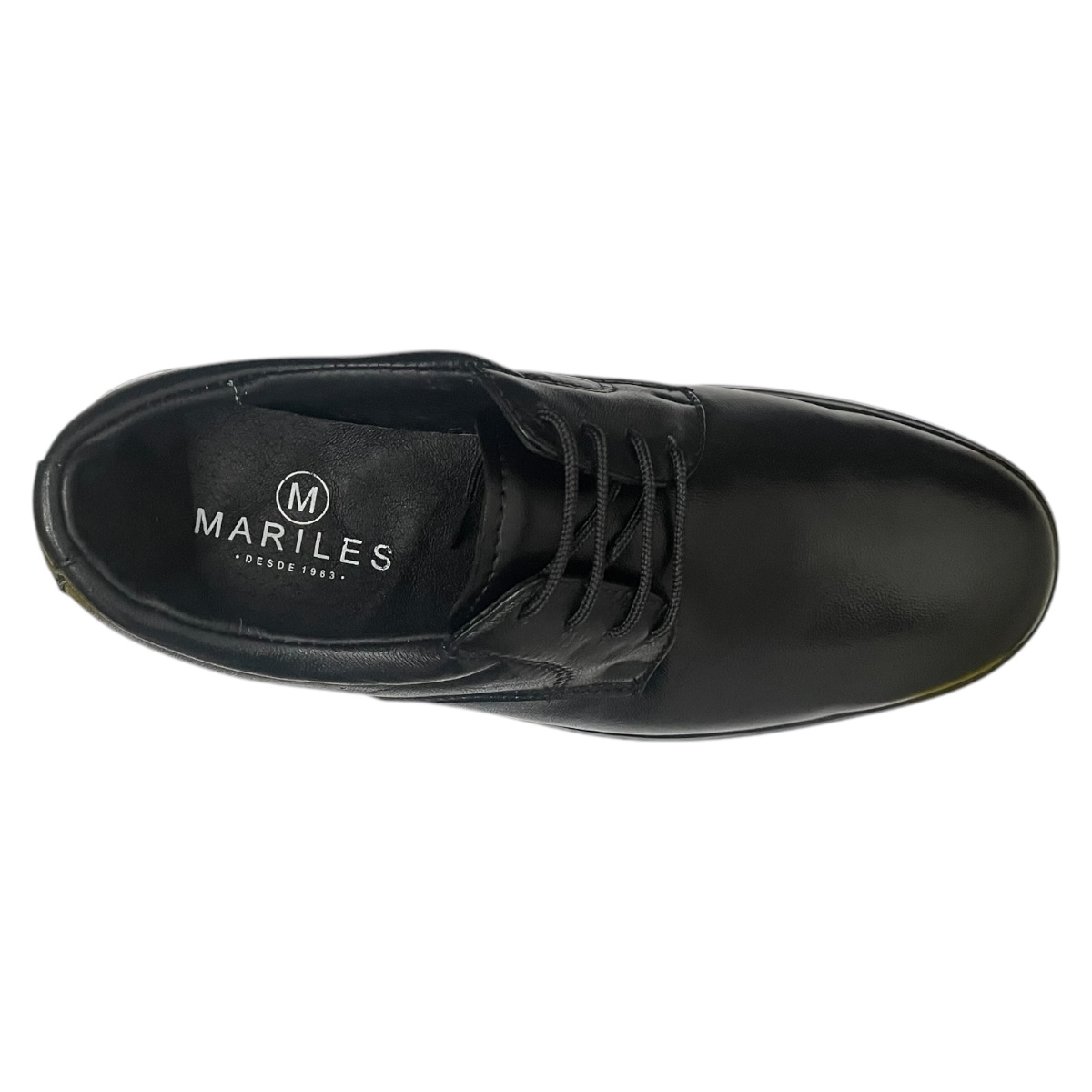 Zapatos Negros Flex Confort Hombre Formal Mariles