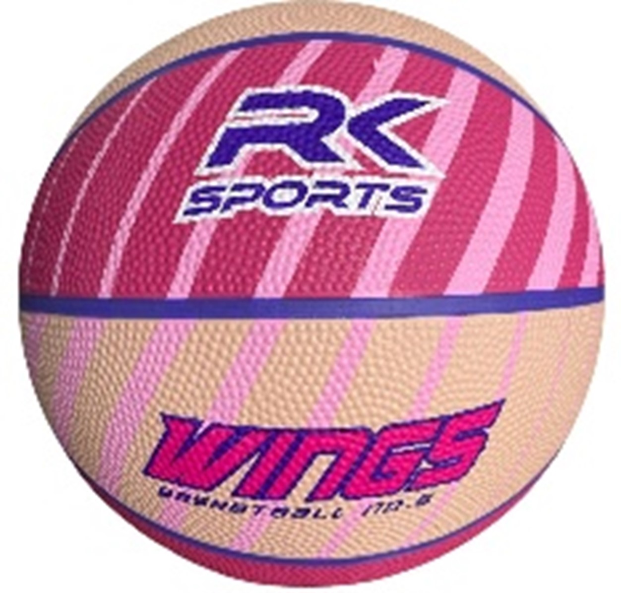 BALON BASQUET #7 RK Wings Rosa