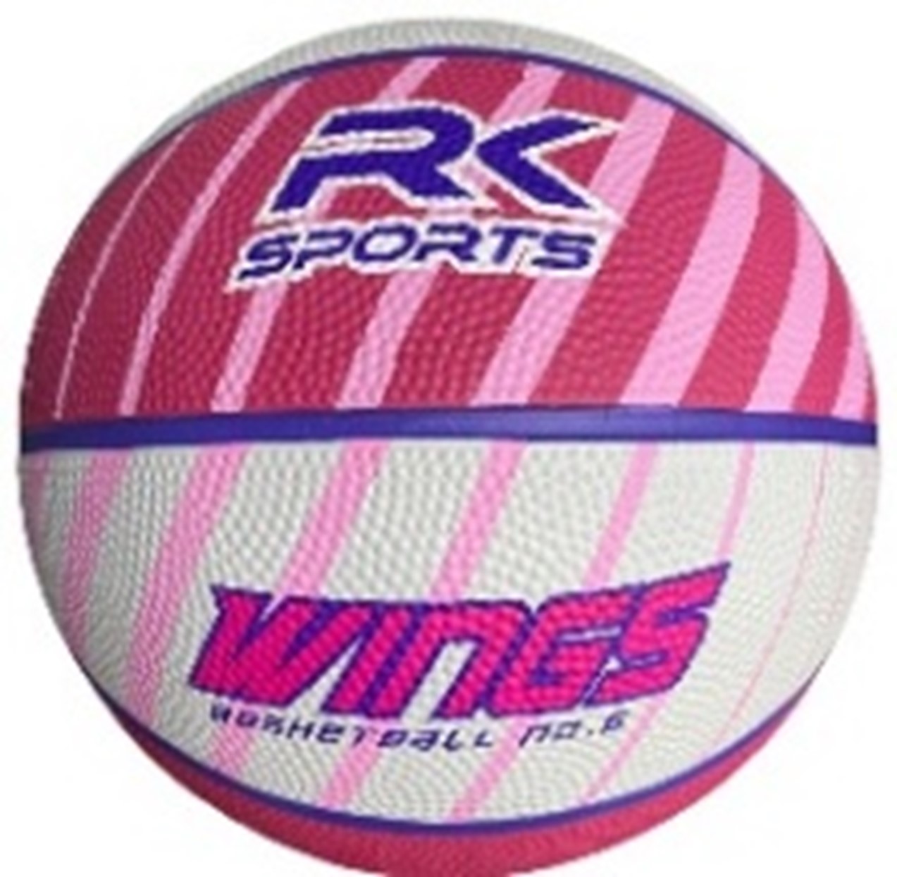 BALON BASQUET #7 RK Wings ROSA BABY